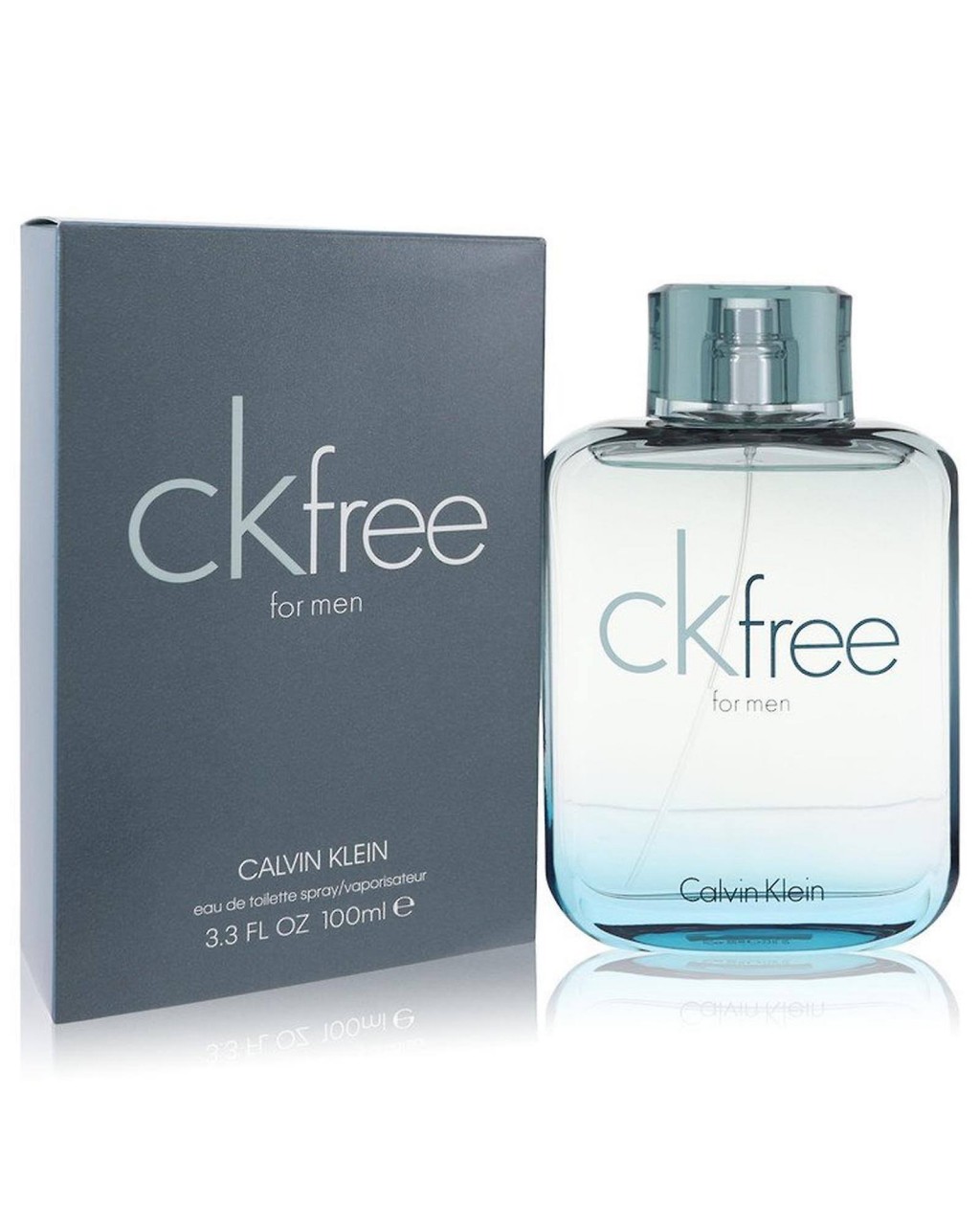 CK Free Men by Calvin Klein Eau de Toilette Spray - 3.4 oz.