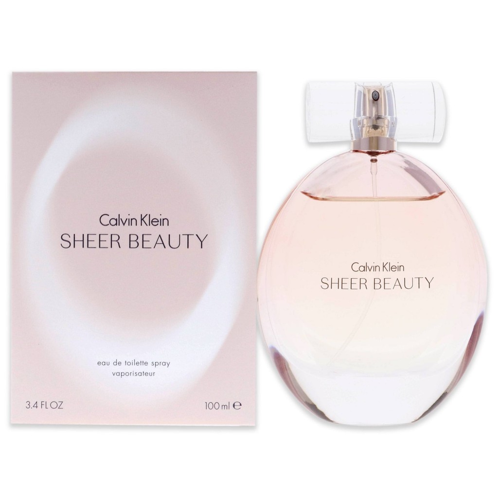 Sheer Beauty by Calvin Klein Eau de Toilette Spray 3.4 oz