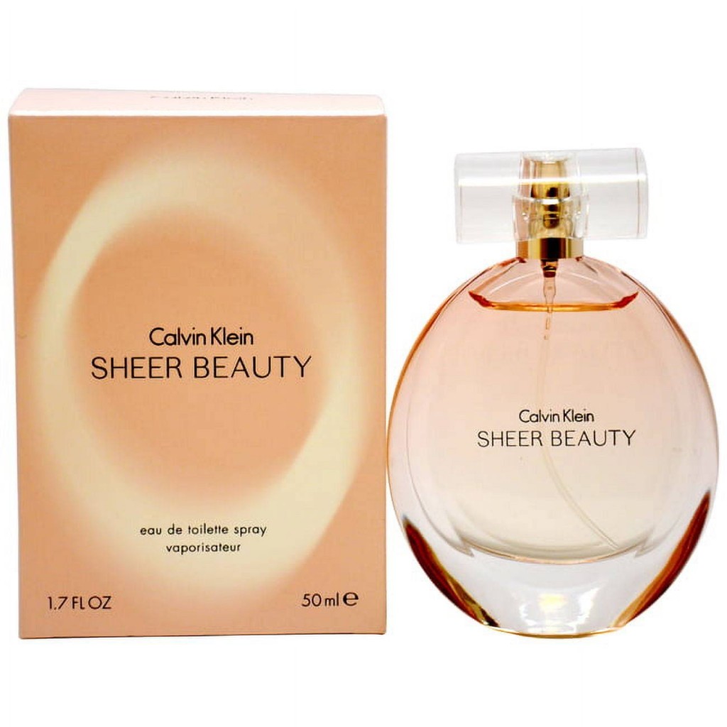 Sheer Beauty Eau de Toilette Spray by Calvin Klein 1.7 oz
