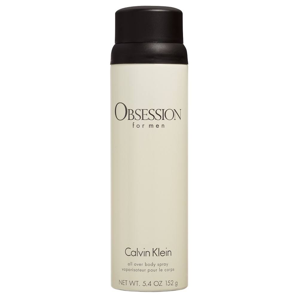 Calvin Klein Obsession Body Spray for Men - 5.4 oz bottle