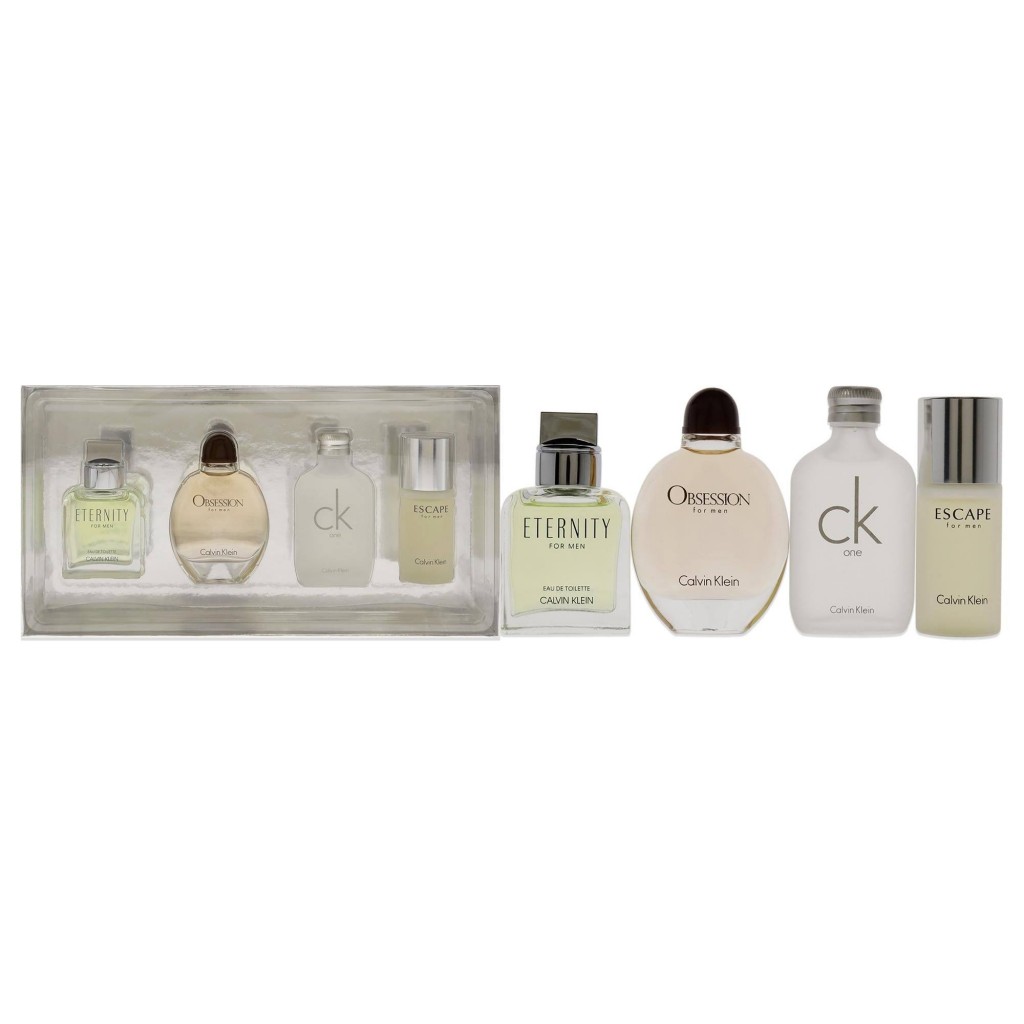 Calvin Klein 4 Pcs Set for Men: 4*15ML