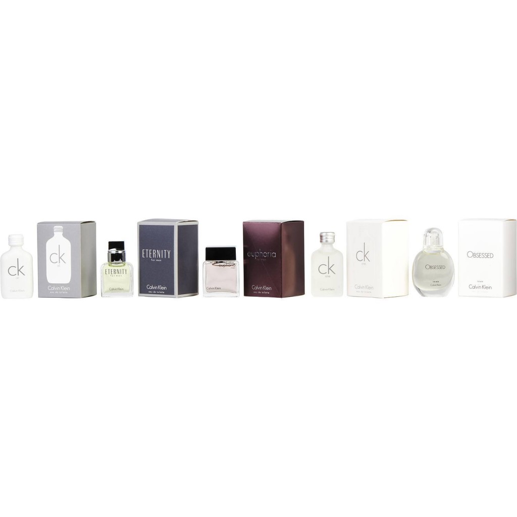Calvin Klein 5 pc Mini Variety Gift Set for Men - 0.33 oz