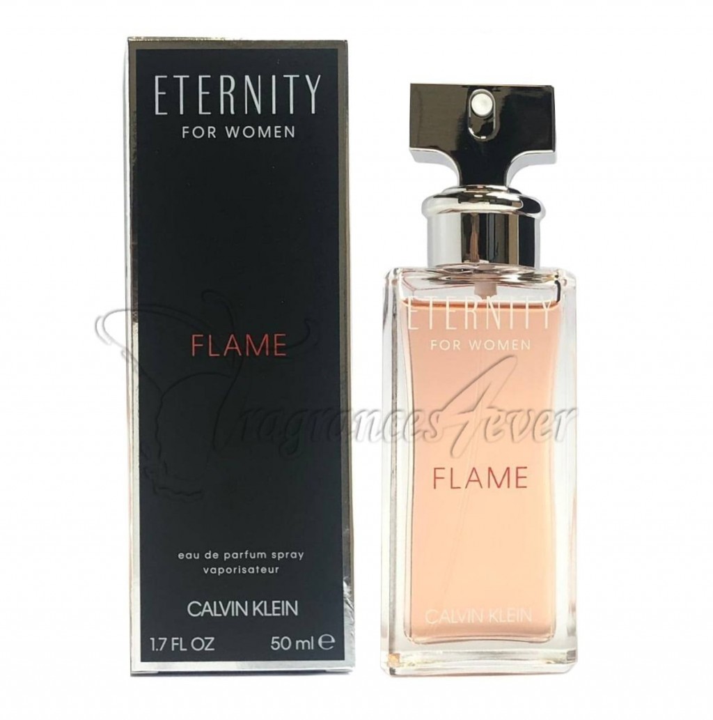 Eternity Flame Eau de Parfum Spray for Women by Calvin Klein - 1.7 oz.