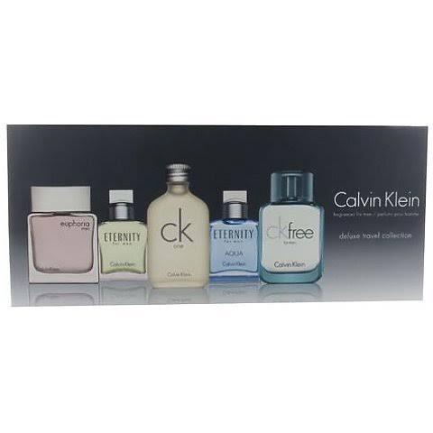 Calvin Klein Variety Men's 5-Piece Fragrance Set