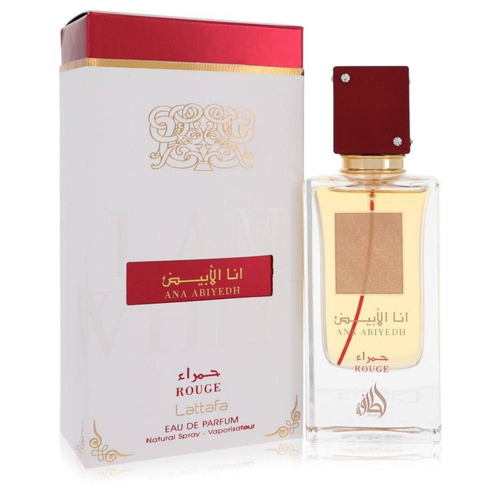 Ana Abiyedh I Am White Rouge Eau de Parfum Spray (Unisex) by Lattafa