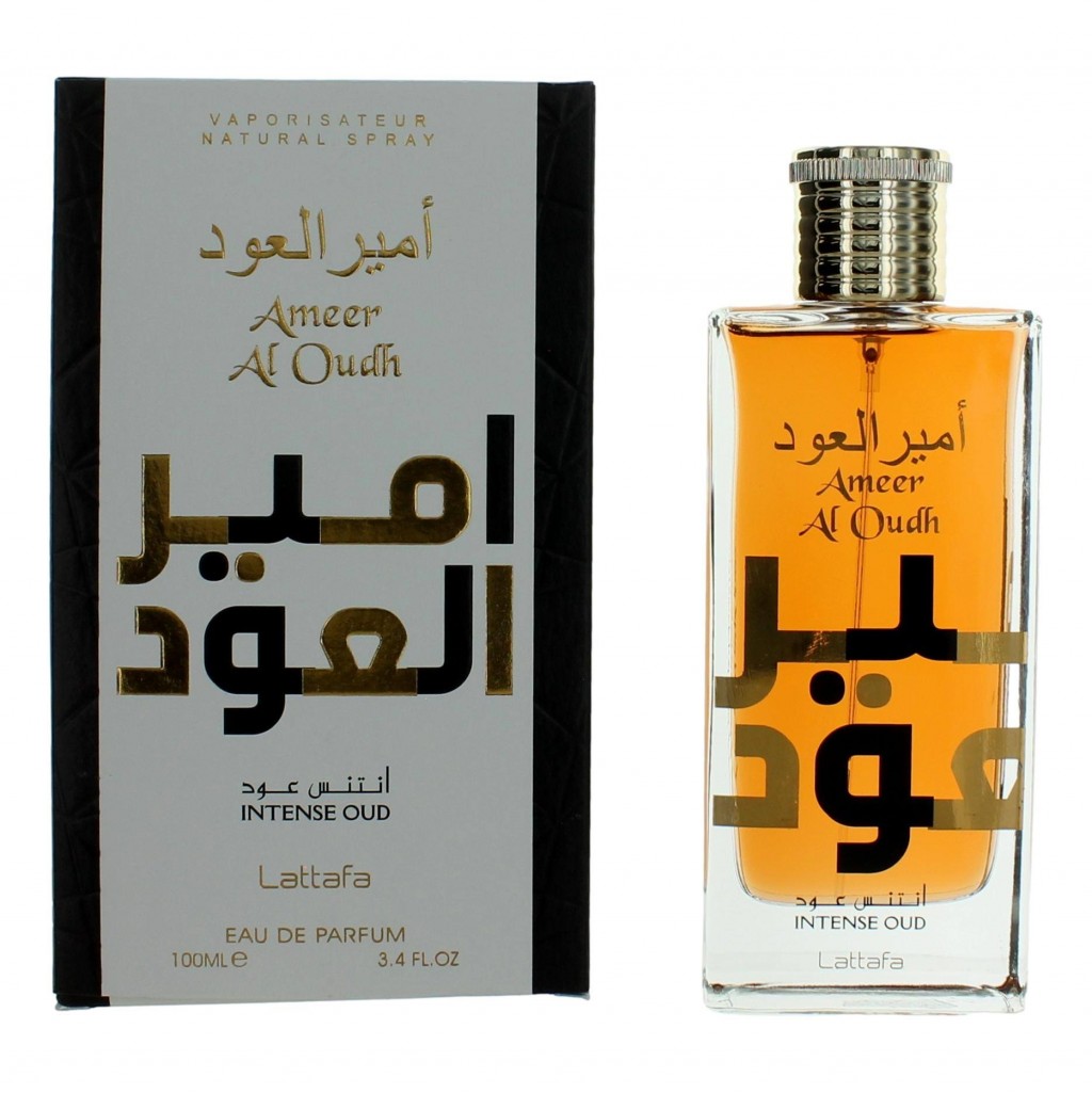 Ameer Al Oudh Intense Oud by Lattafa - Eau de Parfum Spray (Unisex) 3.4 oz