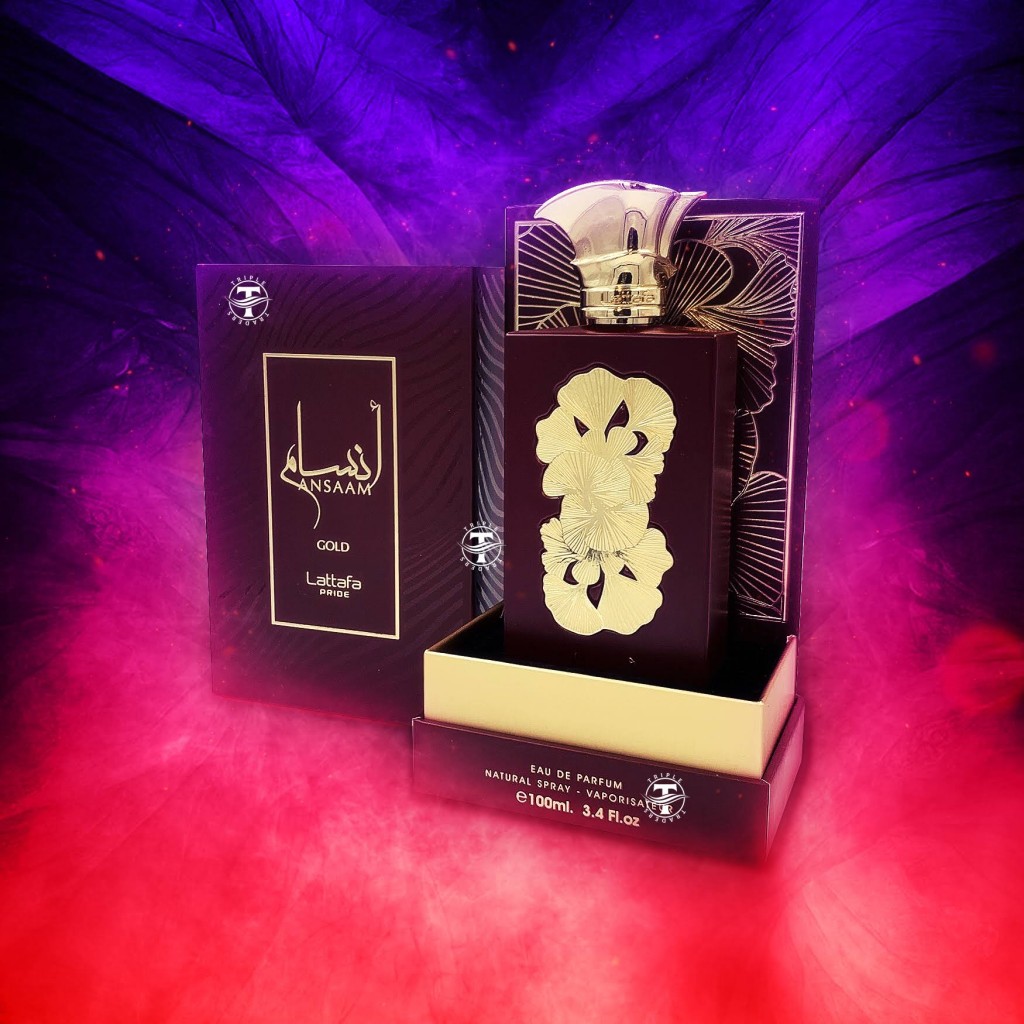 Lattafa Pride Ansaam Gold Eau de Parfum Spray (Unisex) by Lattafa