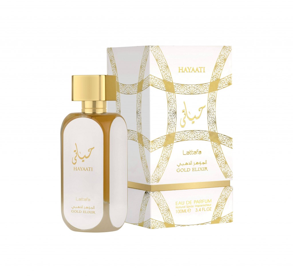 Hayaati Lattafa Gold Elixir Eau de Parfum Spray 3.4oz Unisex