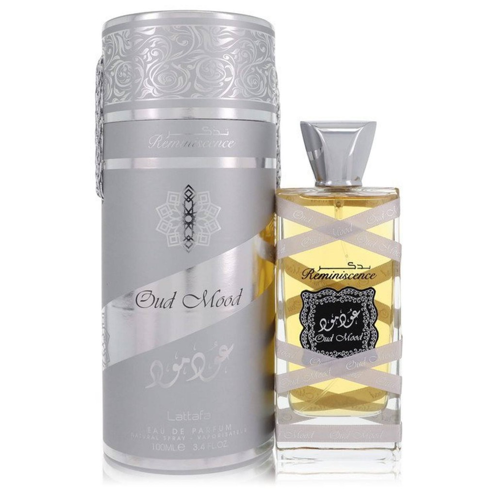 Oud Mood Reminiscence Eau de Parfum Spray (Unisex) by Lattafa - 3.4 oz