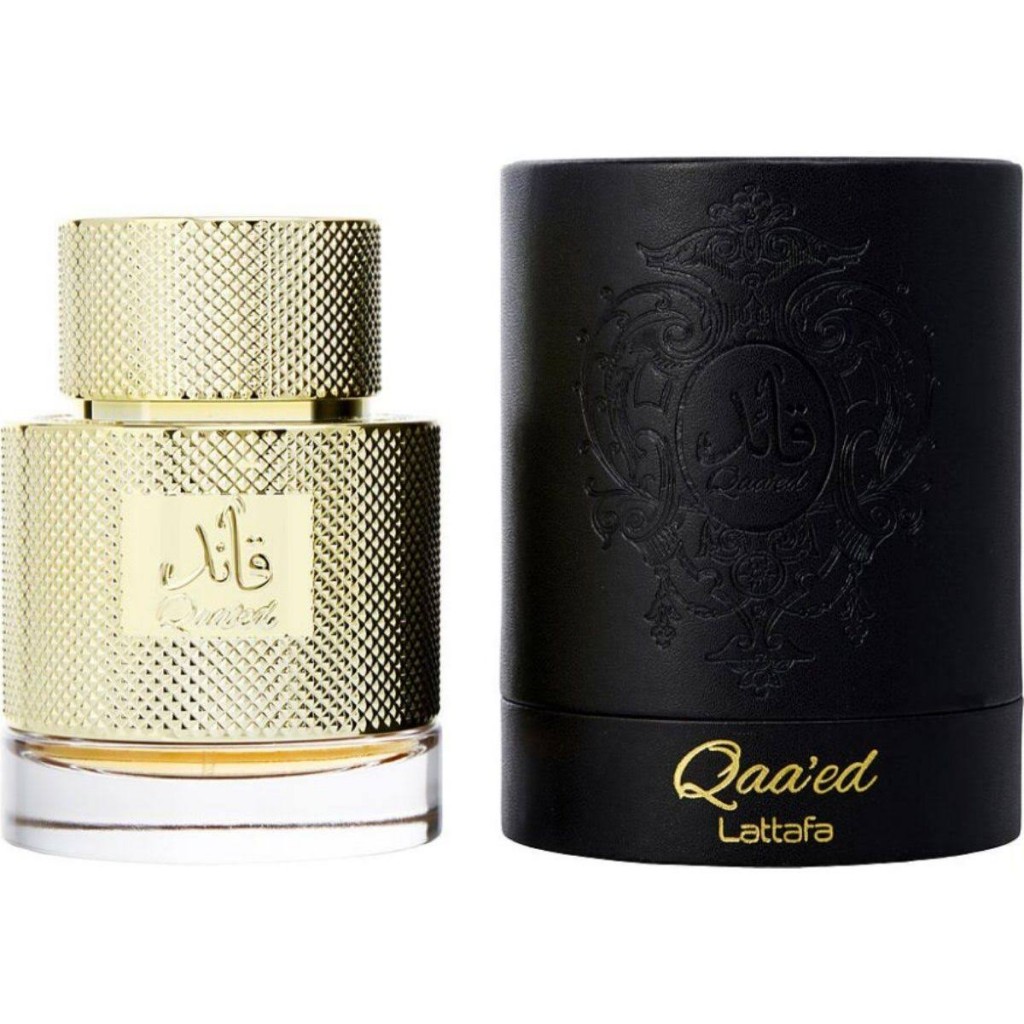 Qaaed Eau de Parfum Spray (Unisex) by Lattafa - 3.4 oz