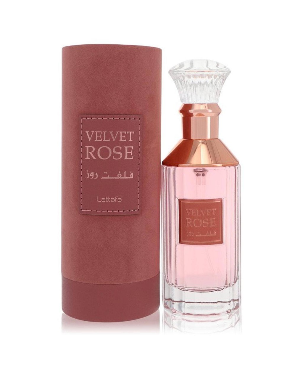 Lattafa Velvet Rose by Lattafa - Eau de Parfum Spray (Unisex) 3.4 oz