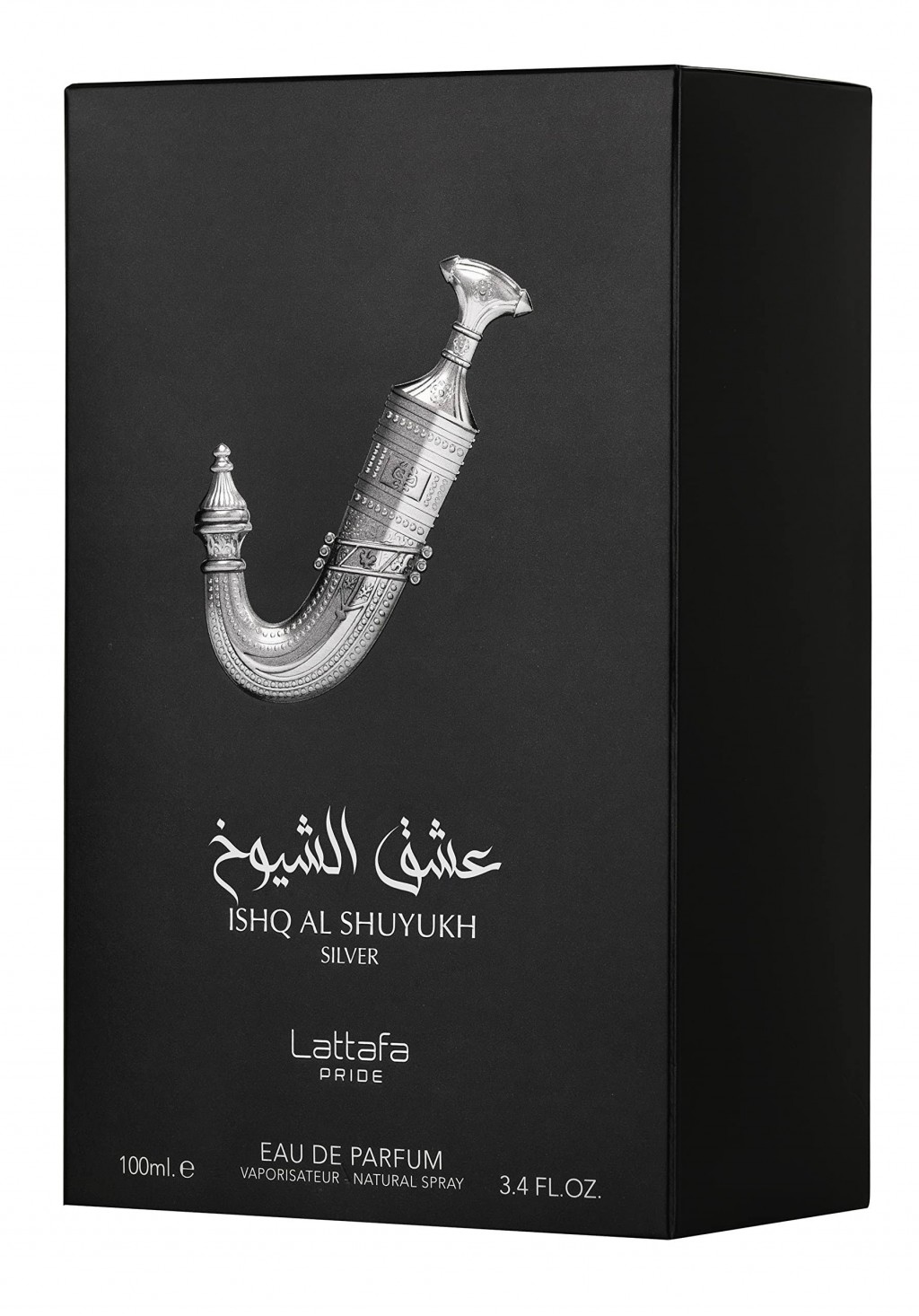 Lattafa Pride Ishq Al Shuyukh Silver 3.4 oz Eau de Parfum Spray (Unisex)