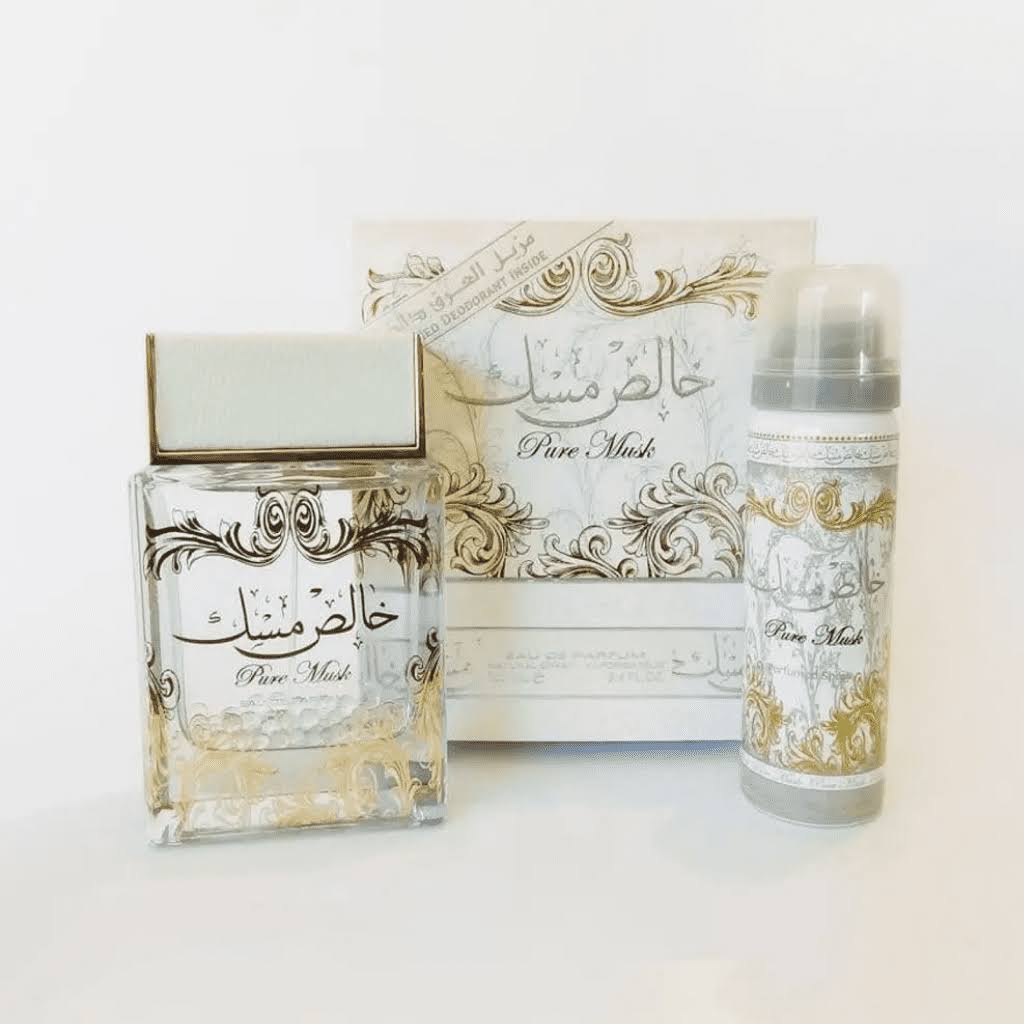 Pure Musk w/ Deo Unisex EDP - 100ml (3.4 oz) by Lattafa