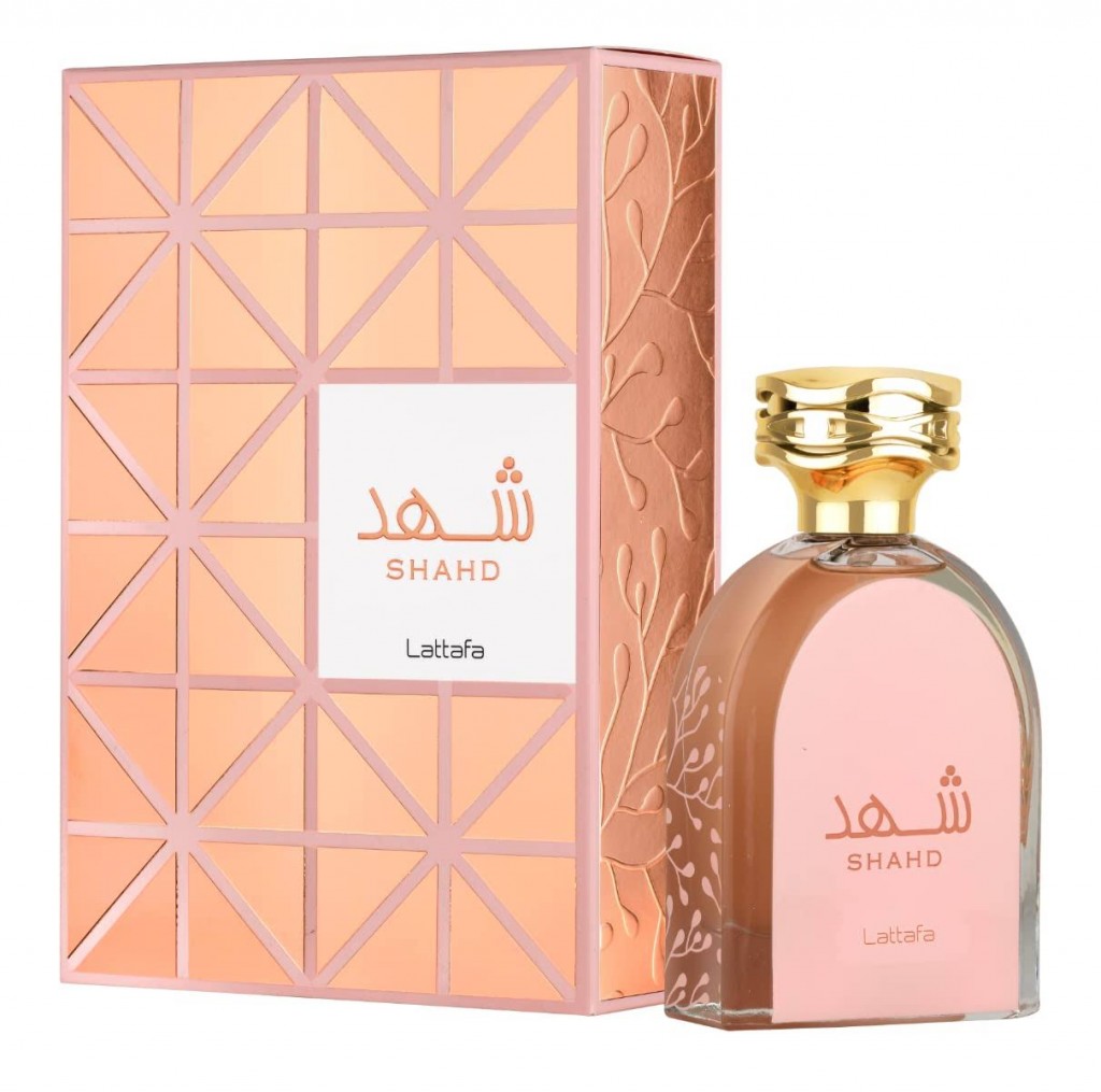 Shahd by Lattafa Eau de Parfum Spray (Unisex) 3.4 oz