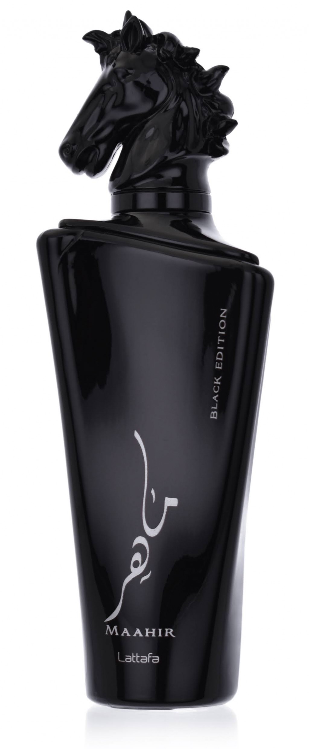 Maahir Black Edition Eau de Parfum Spray (Unisex) by Lattafa - 3.4 oz