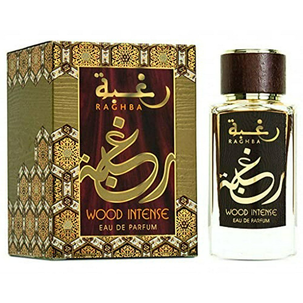 Raghba Wood Intense 100 ml by Lattafa Perfumes