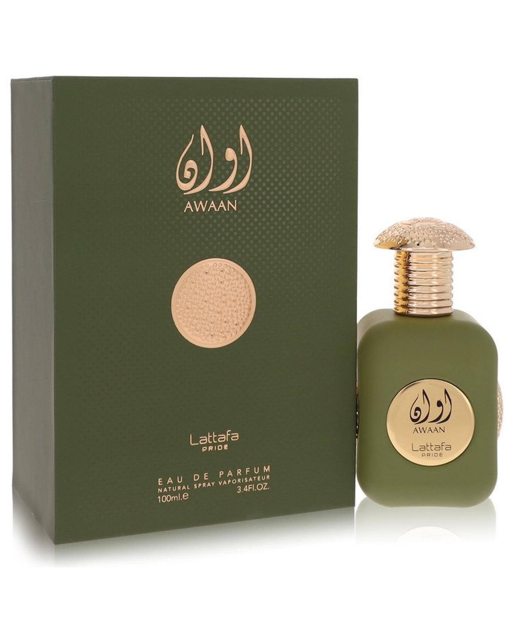 Lattafa Pride Awaan by Lattafa - Eau de Parfum Spray (Unisex) 3.4 oz