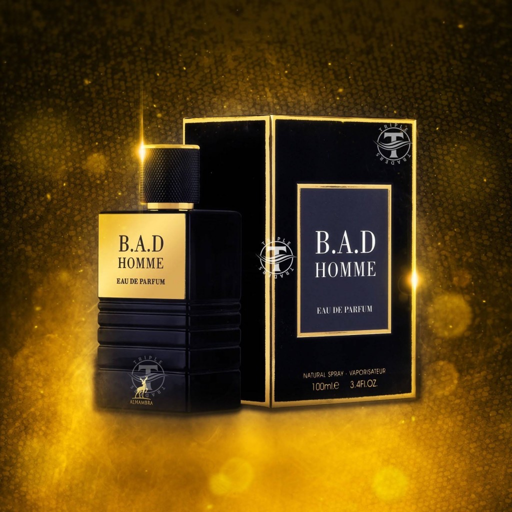 B.A.D Homme by Maison Alhambra 3.4 oz Eau de Parfum Spray