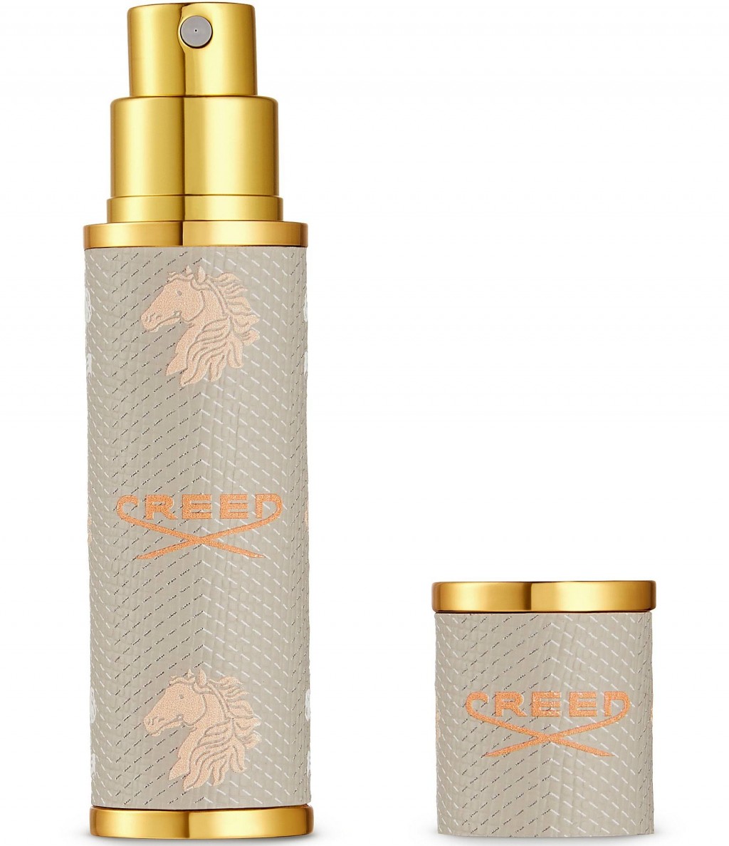 Creed Beige Leather Travel Atomizer 0.16 oz.