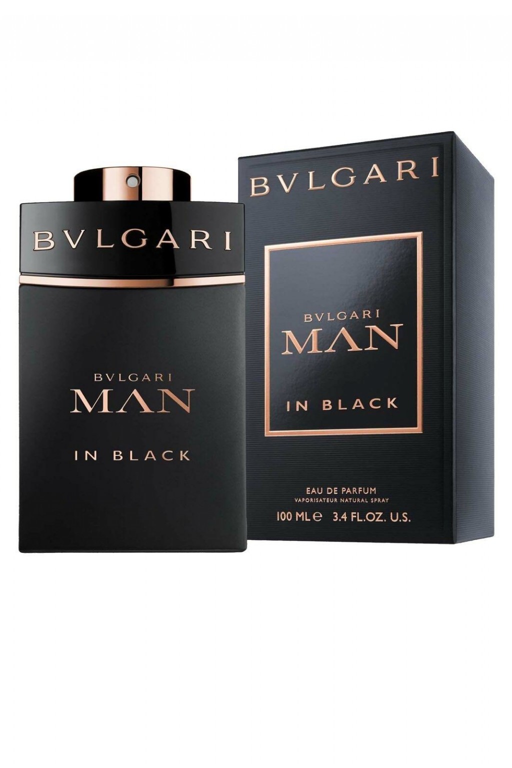 Bvlgari Man in Black Eau de Parfum Spray for Men, 3.4 Ounce