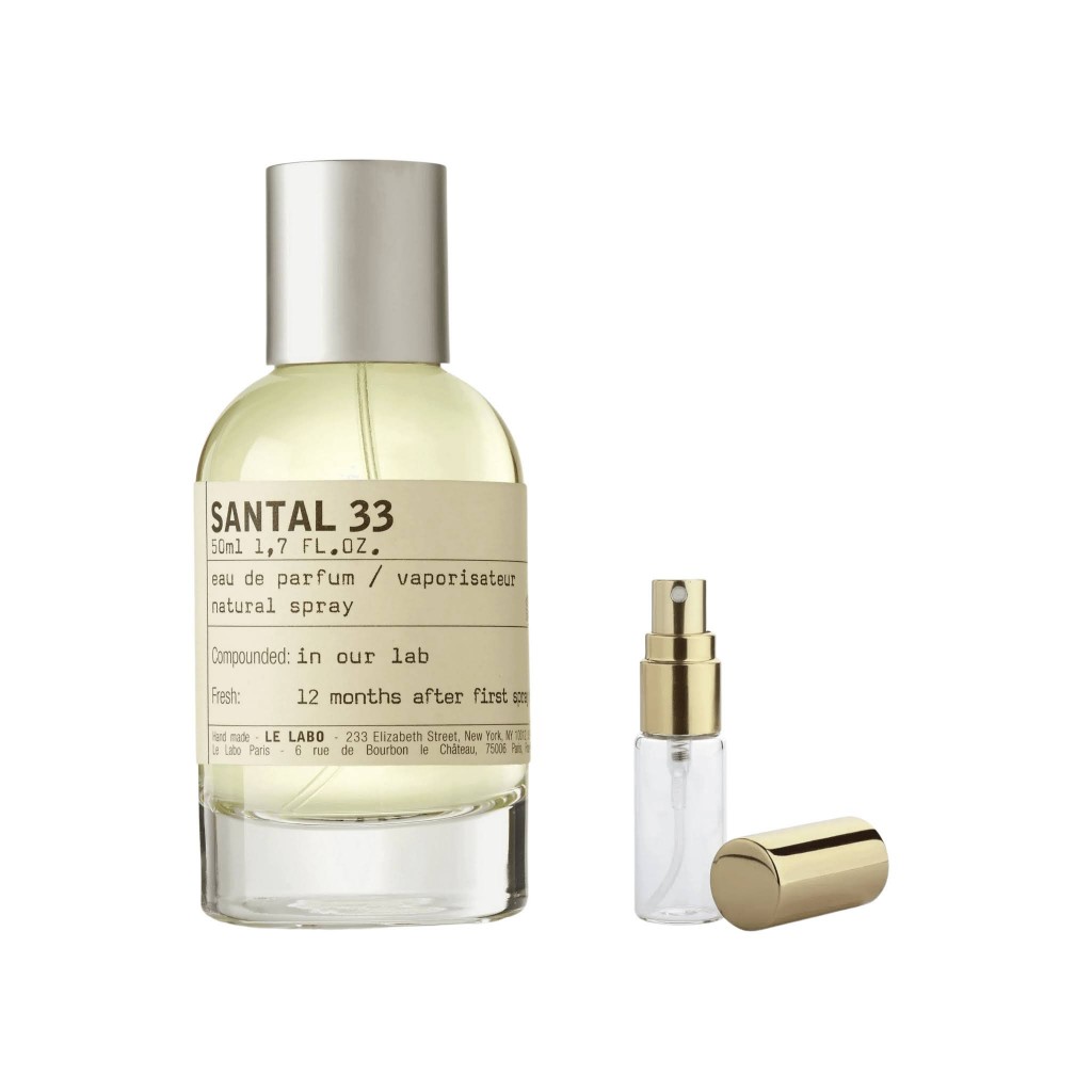 Le Labo Santal 33 Eau de Parfum 3.4 oz Spray.