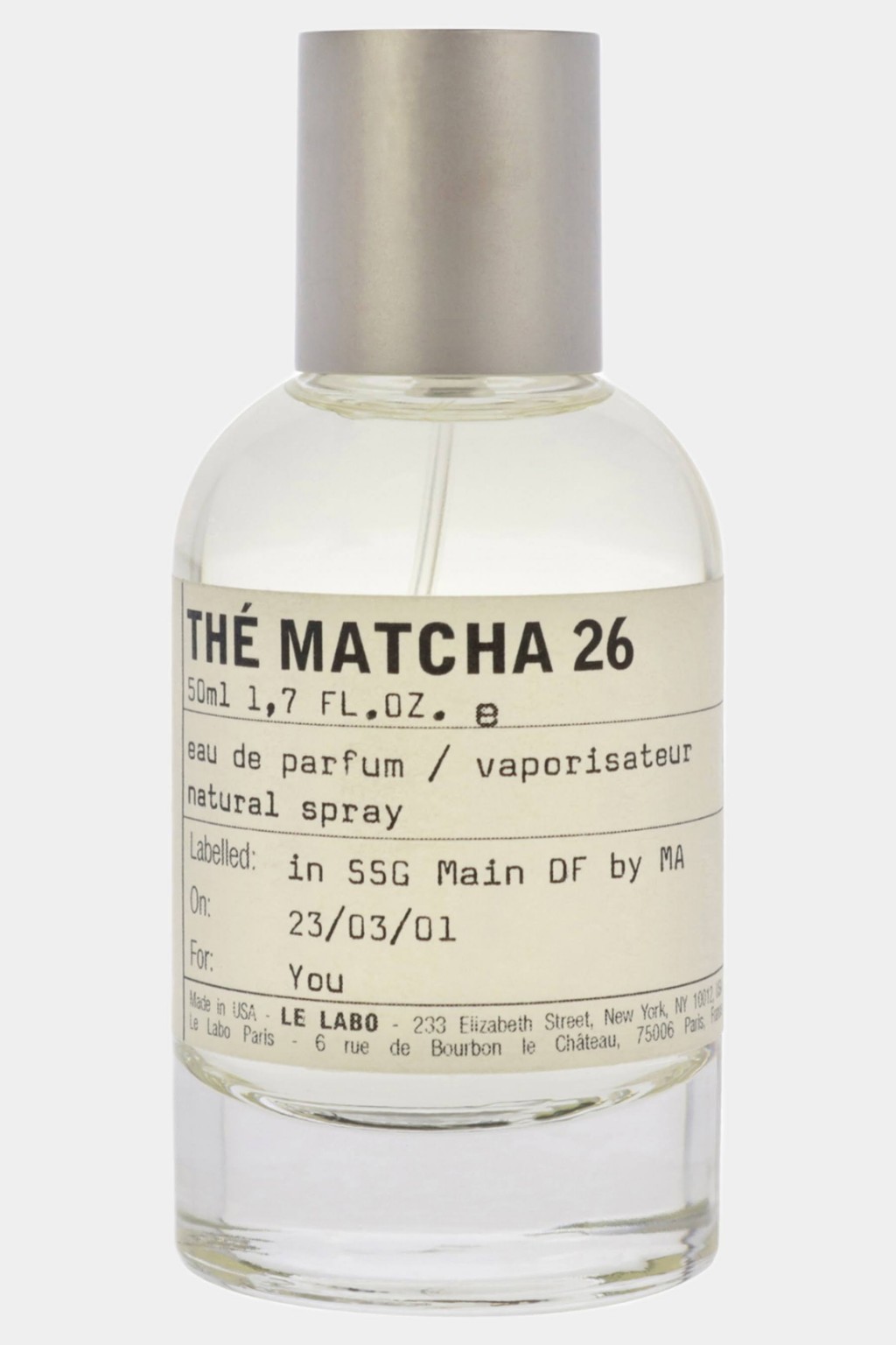 Le Labo Thé Matcha 26 Eau de Parfum 50ml by Sasa