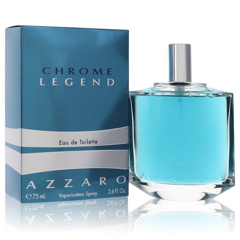 Chrome Legend by Azzaro 2.6 oz Eau de Toilette Spray / Men