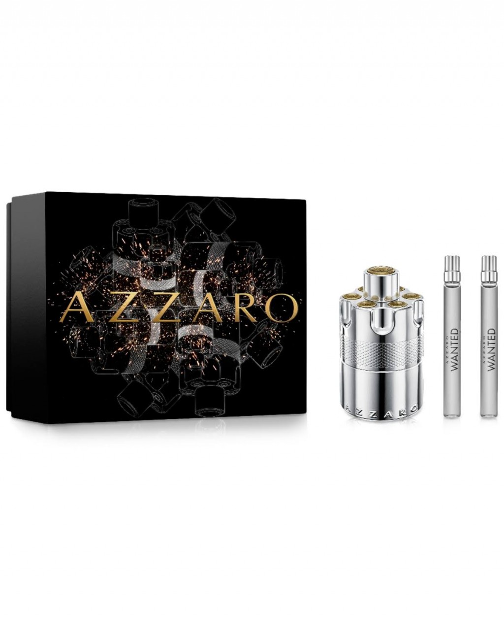 Azzaro Wanted Eau de Parfum 3-Piece Men's Fragrance Gift Set