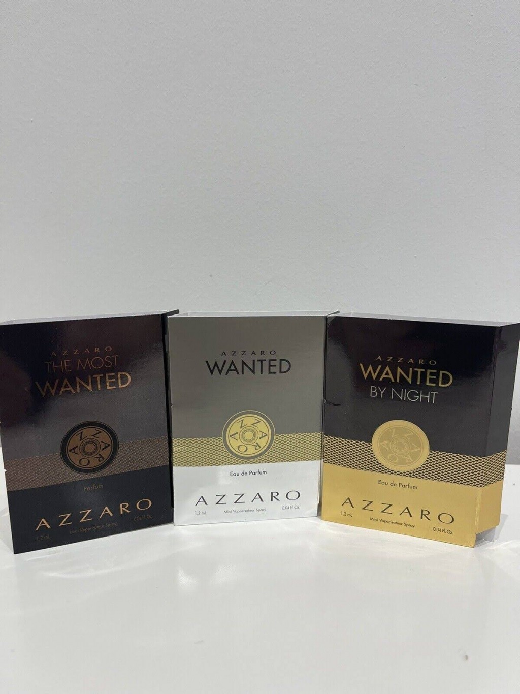 Azzaro The Most Wanted Parfum Spray 0.04 oz (1.2 ml) (M)