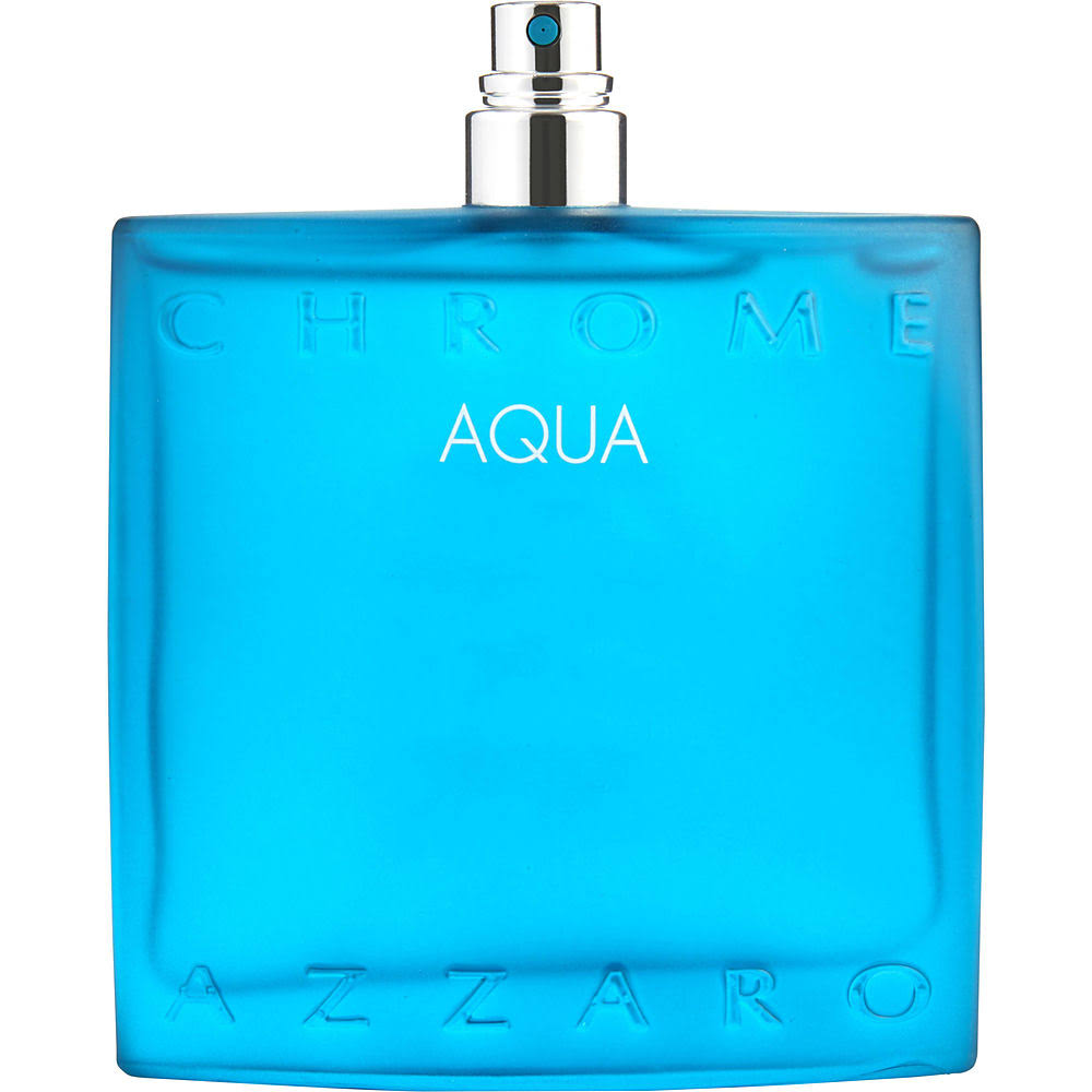 Chrome Aqua by Azzaro Eau de Toilette Spray (Tester) 3.4 oz (Men)