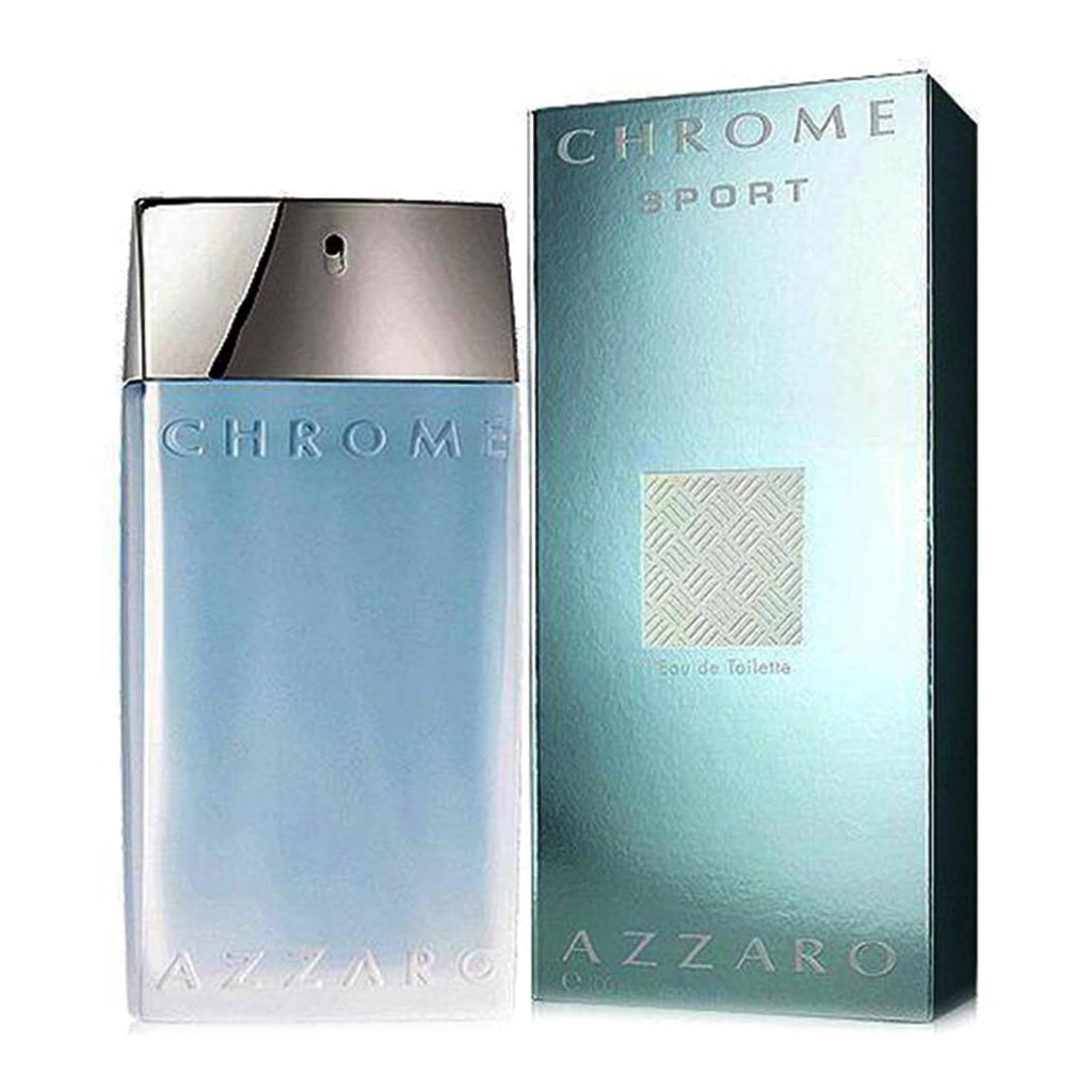 Chrome Sport by Azzaro 3.4 oz Eau de Toilette Spray / Men
