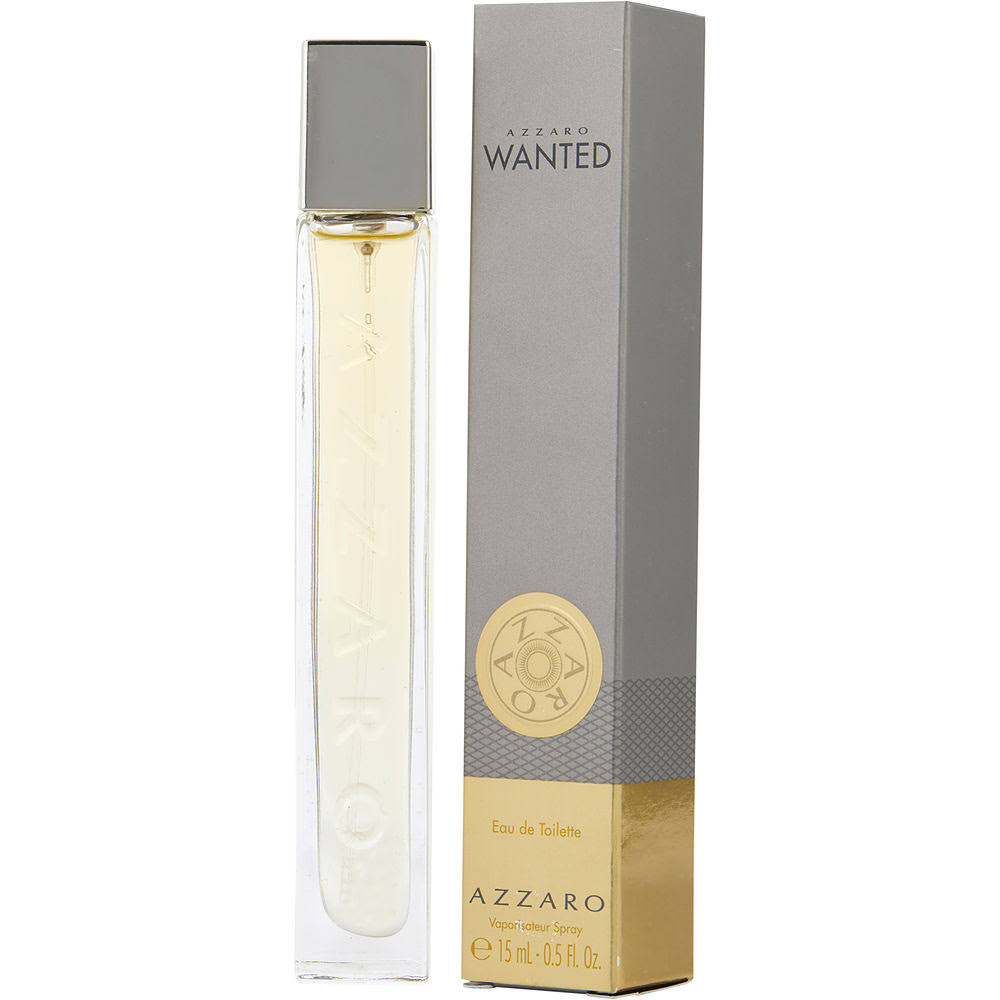 Azzaro Men&s Wanted Eau de Toilette Spray, 0.5 oz.