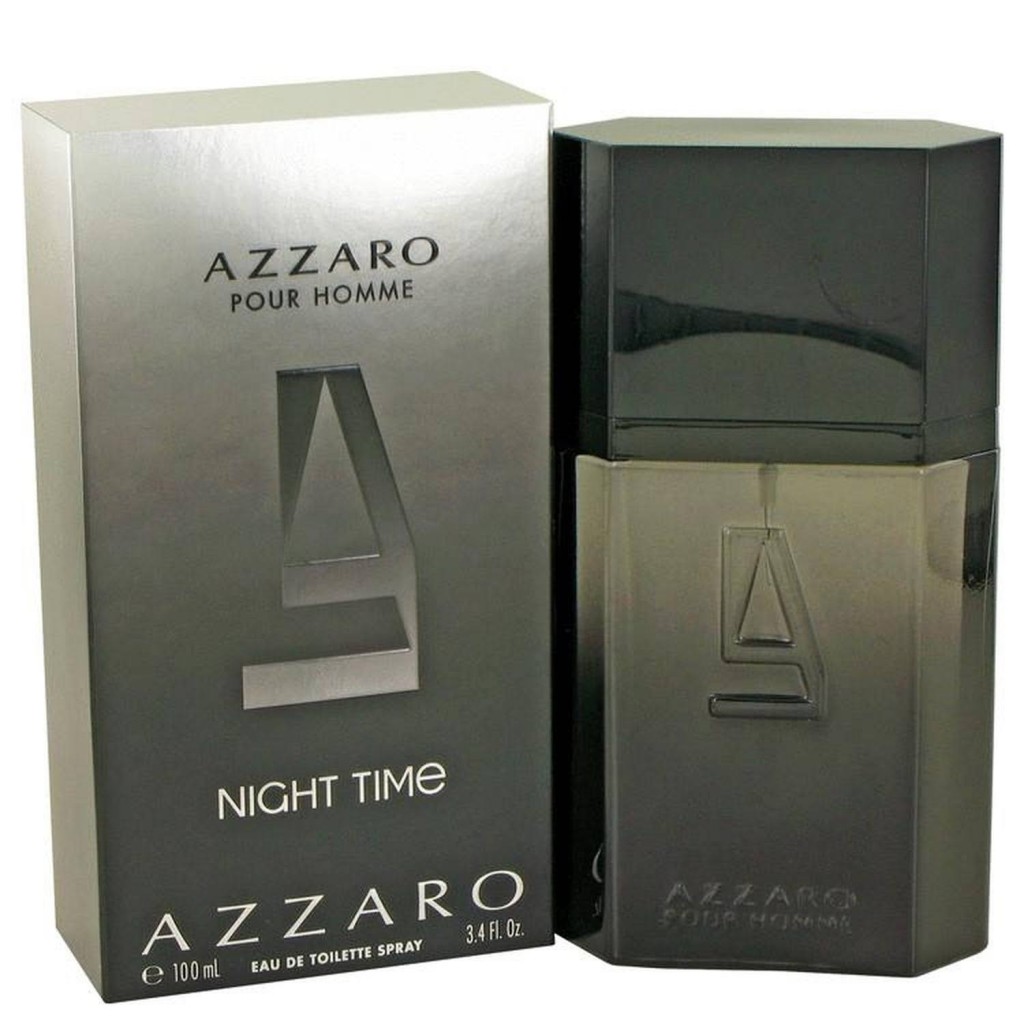 Azzaro Night Time by Azzaro, Eau de Toilette Spray (Men) 3.4 oz