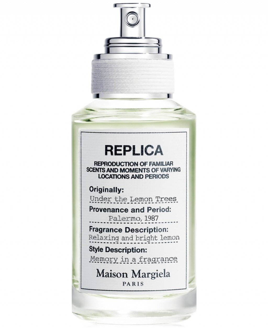 Replica Under The Lemon Trees Eau de Toilette Spray (Unisex) by Maison Margiela - 1 oz