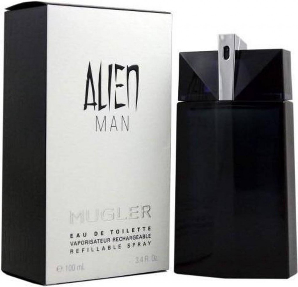 Thierry Mugler 20074892 3.4 oz Alien Man Eau de Toilette Refillable Spray for Men