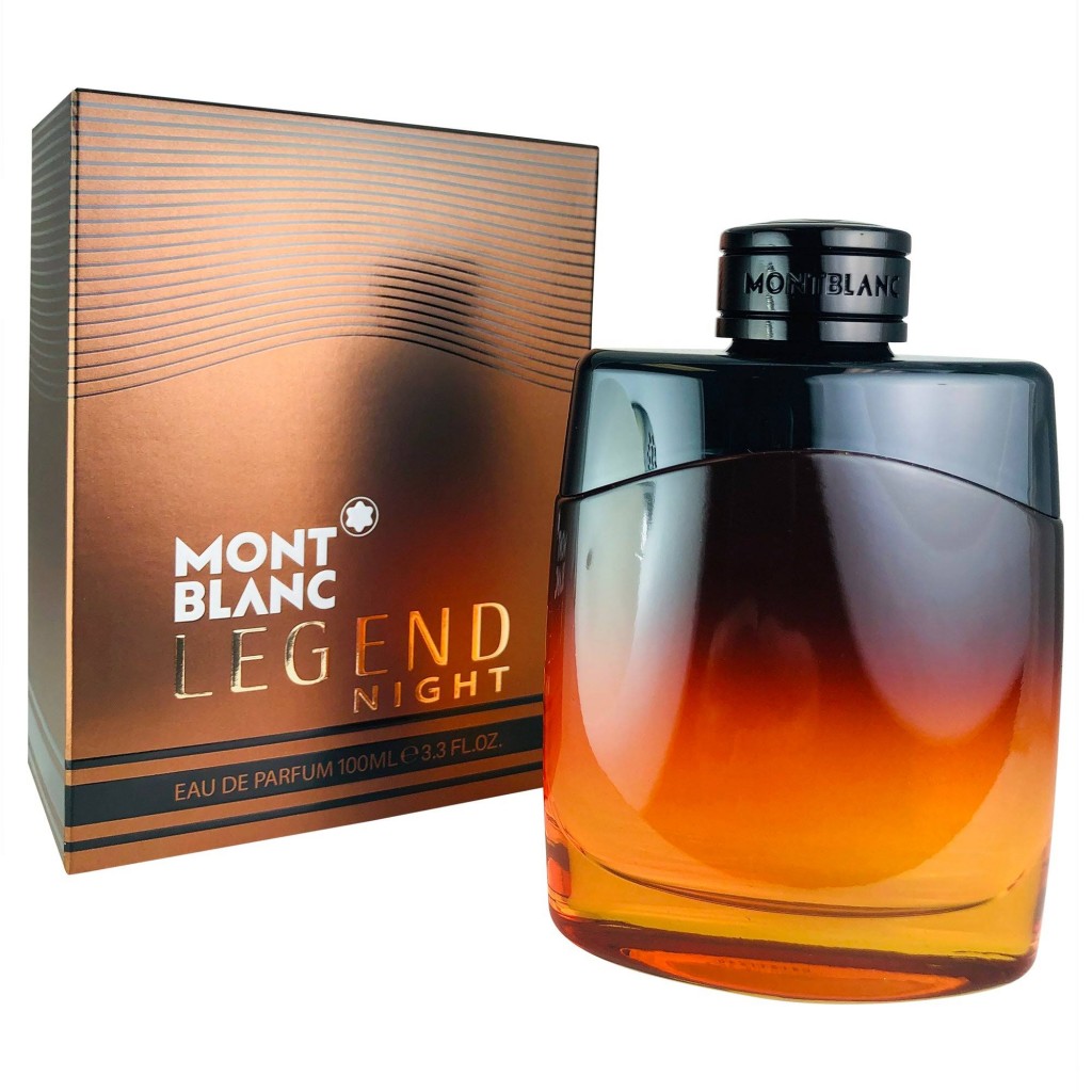 Mont Blanc Legend Night 3.3 oz Eau de Parfum Spray for Men