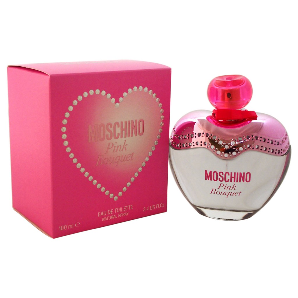 Moschino Pink Bouquet Eau de Toilette Spray 3.4 oz for Women