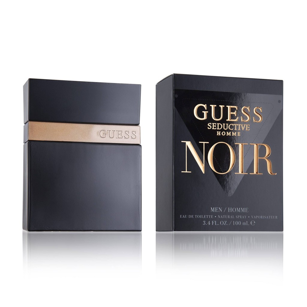 Guess Seductive Homme Noir by Guess 3.4 oz Eau de Toilette Spray / Men