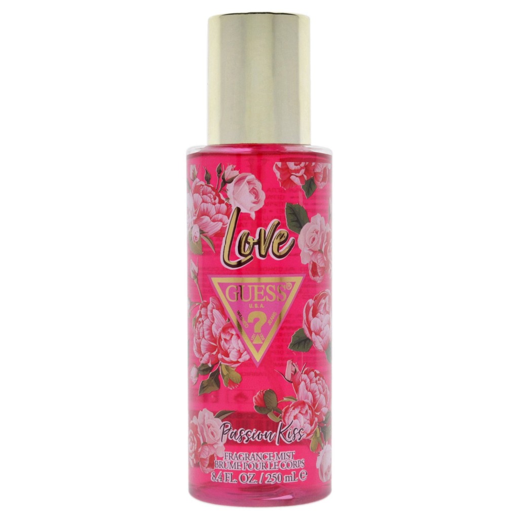 Guess Love Fragrance Mist, Passion Kiss - 8.4 fl oz