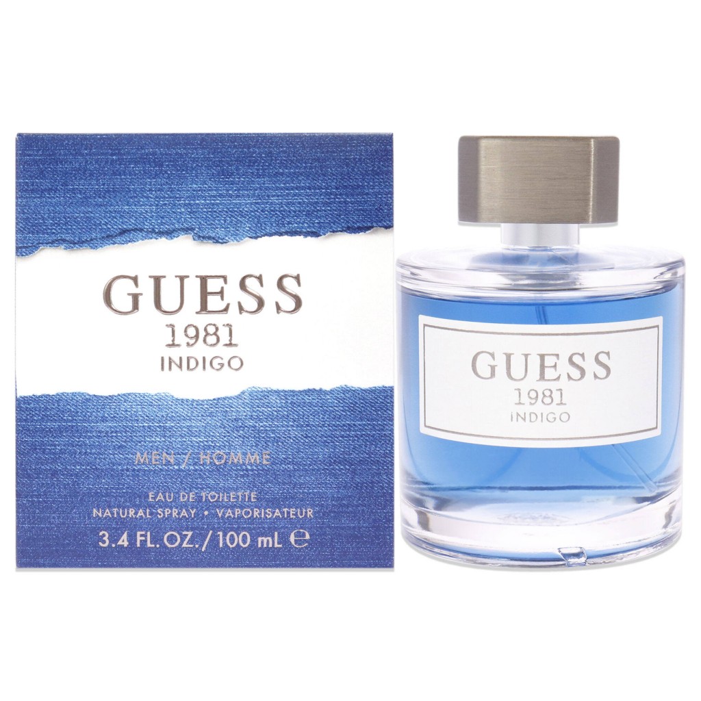Guess 1981 Indigo Eau de Toilette Spray 3.4 oz by Guess for Men
