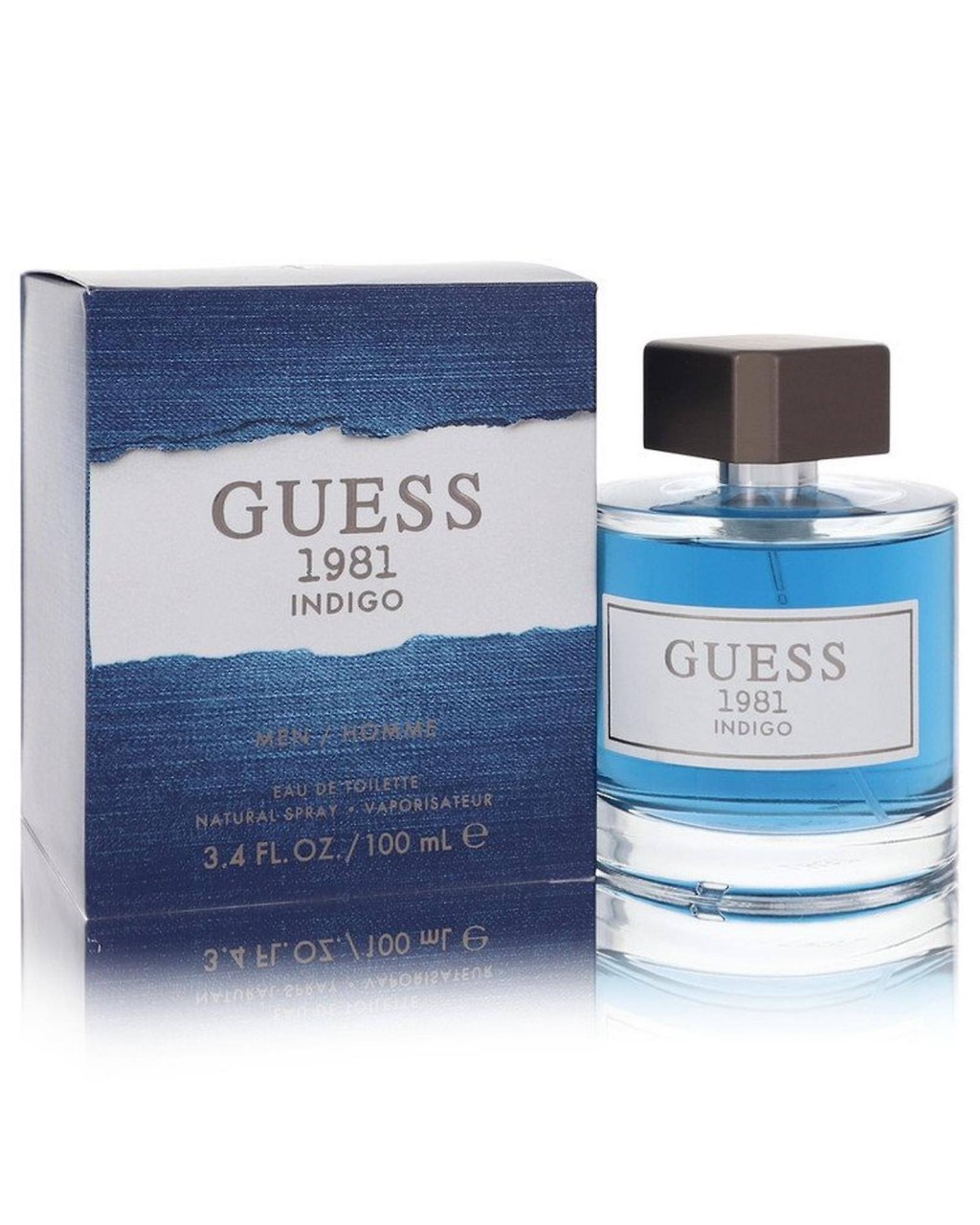 Guess 1981 Indigo by Guess Eau de Toilette Spray 3.4 oz (Men)