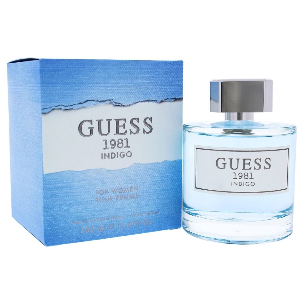 Guess 1981 Indigo by Guess 3.4 oz Eau de Toilette Spray for Women.