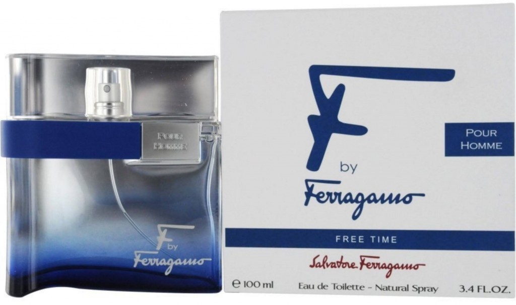 2 Pack - F Free Time by Ferragamo for Men Eau de Toilette Spray 3.4 oz