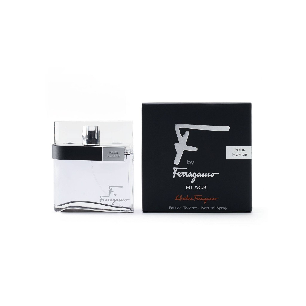 F Black by Salvatore Ferragamo 1.7 oz Eau de Toilette Spray / Men