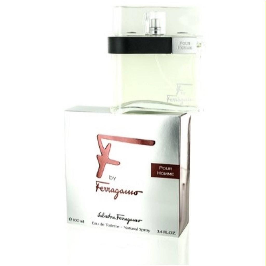 F by Salvatore Ferragamo 3.4 oz Eau de Toilette Spray / Men