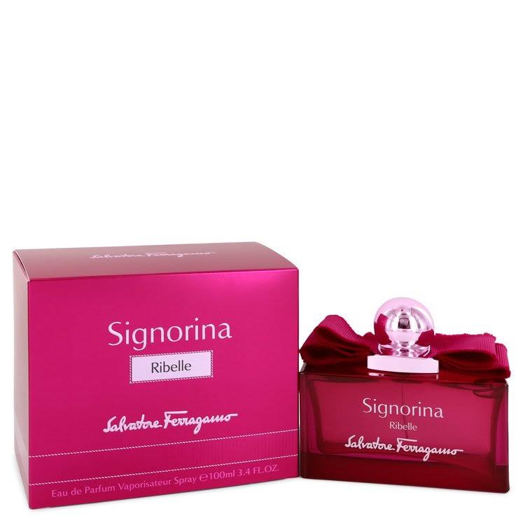 Signorina Ribelle by Salvatore Ferragamo Eau de Parfu Spray + Free .34 oz Mini EDP Spray 3.4 oz (Women)