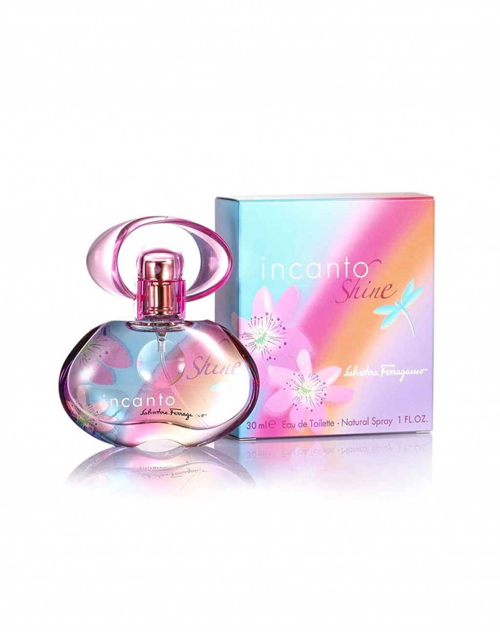 Salvatore Ferragamo Incanto Shine Women Eau de Toilette Spray, 1 Ounce