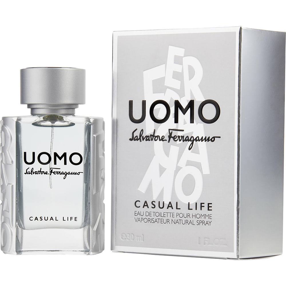 Salvatore Ferragamo Uomo Casual Life 1 oz Eau de Toilette Spray