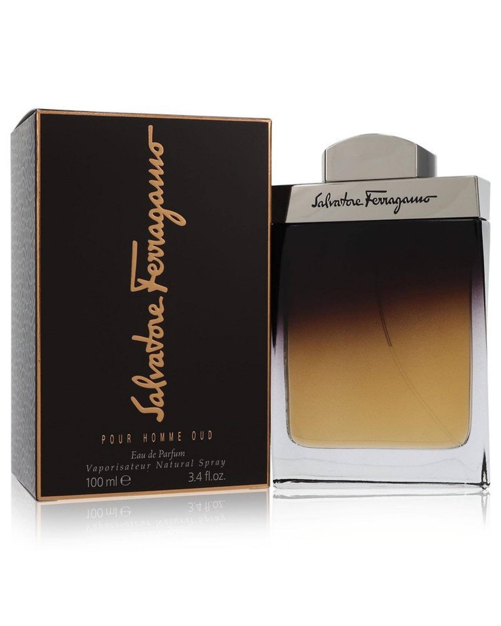 Salvatore Ferragamo Oud by Salvatore Ferragamo Eau de Parfum Spray 3.4 oz (Men)