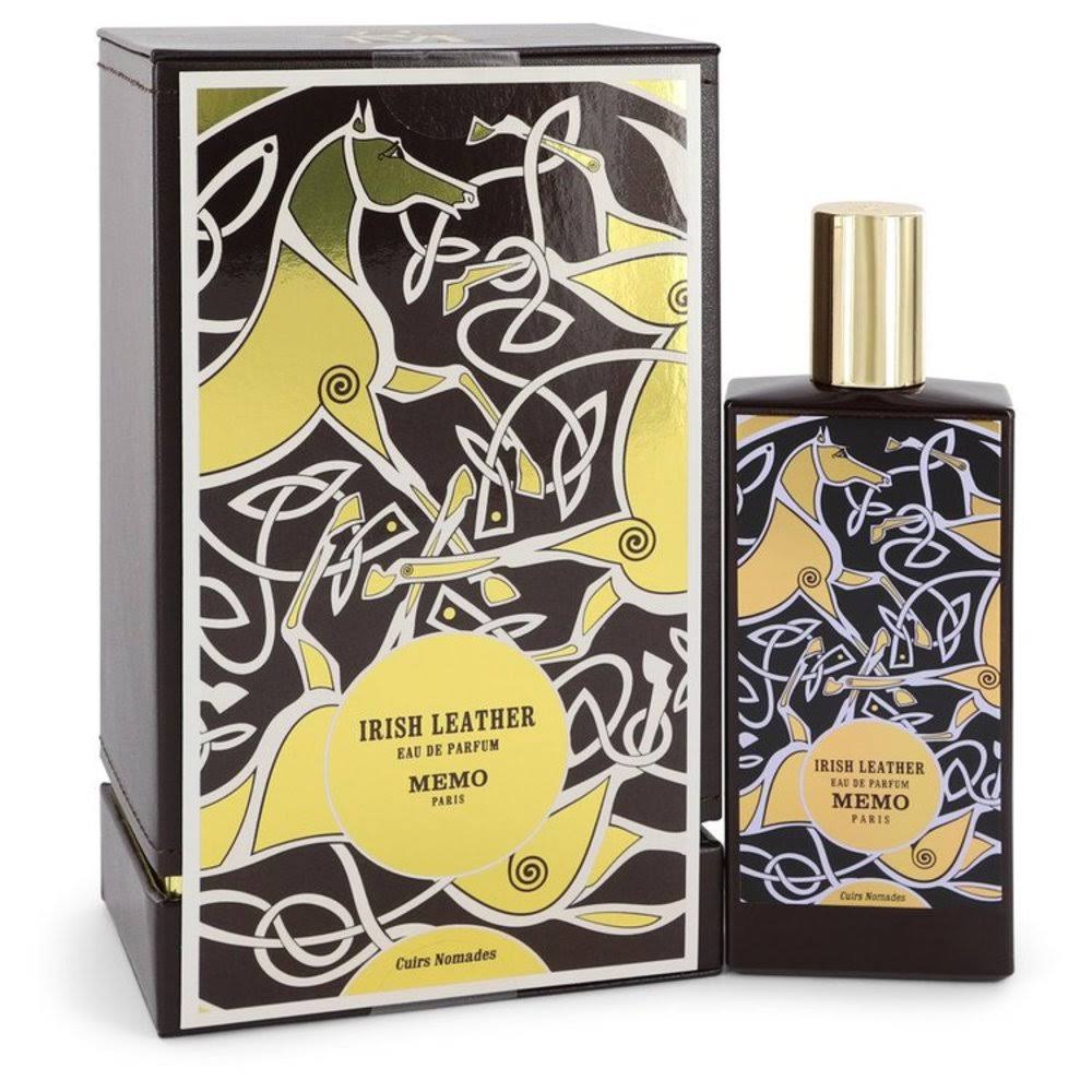 Irish Leather Eau de Parfum Spray by Memo 2.5 oz